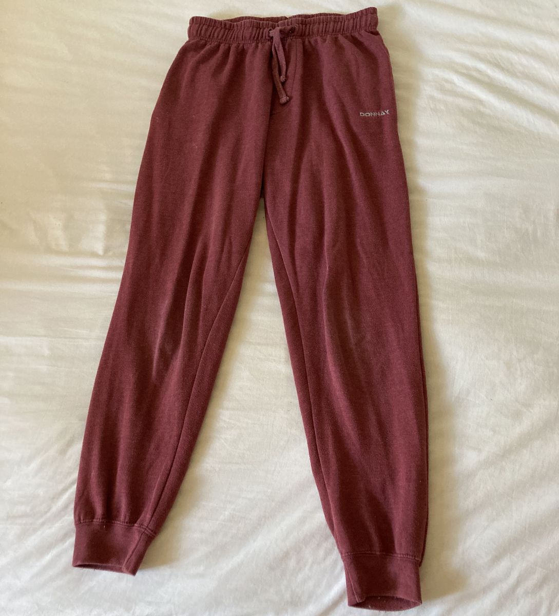 Donnay Burgandy Tracksuit Bottoms 